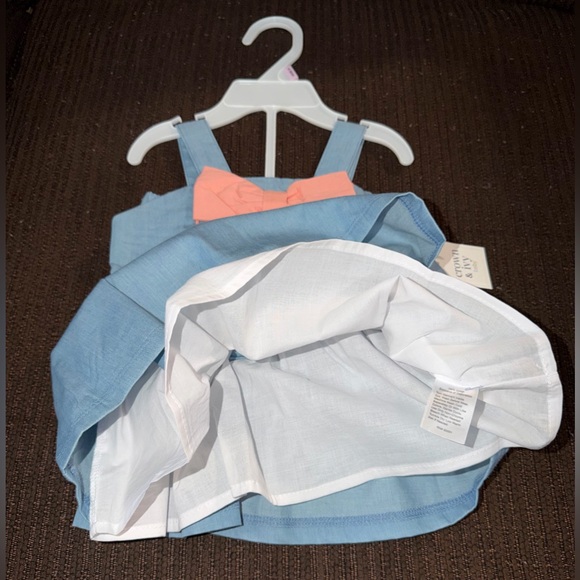 Crown & Ivy Blue and Pink Kids Matching Set - Picture 3 of 5